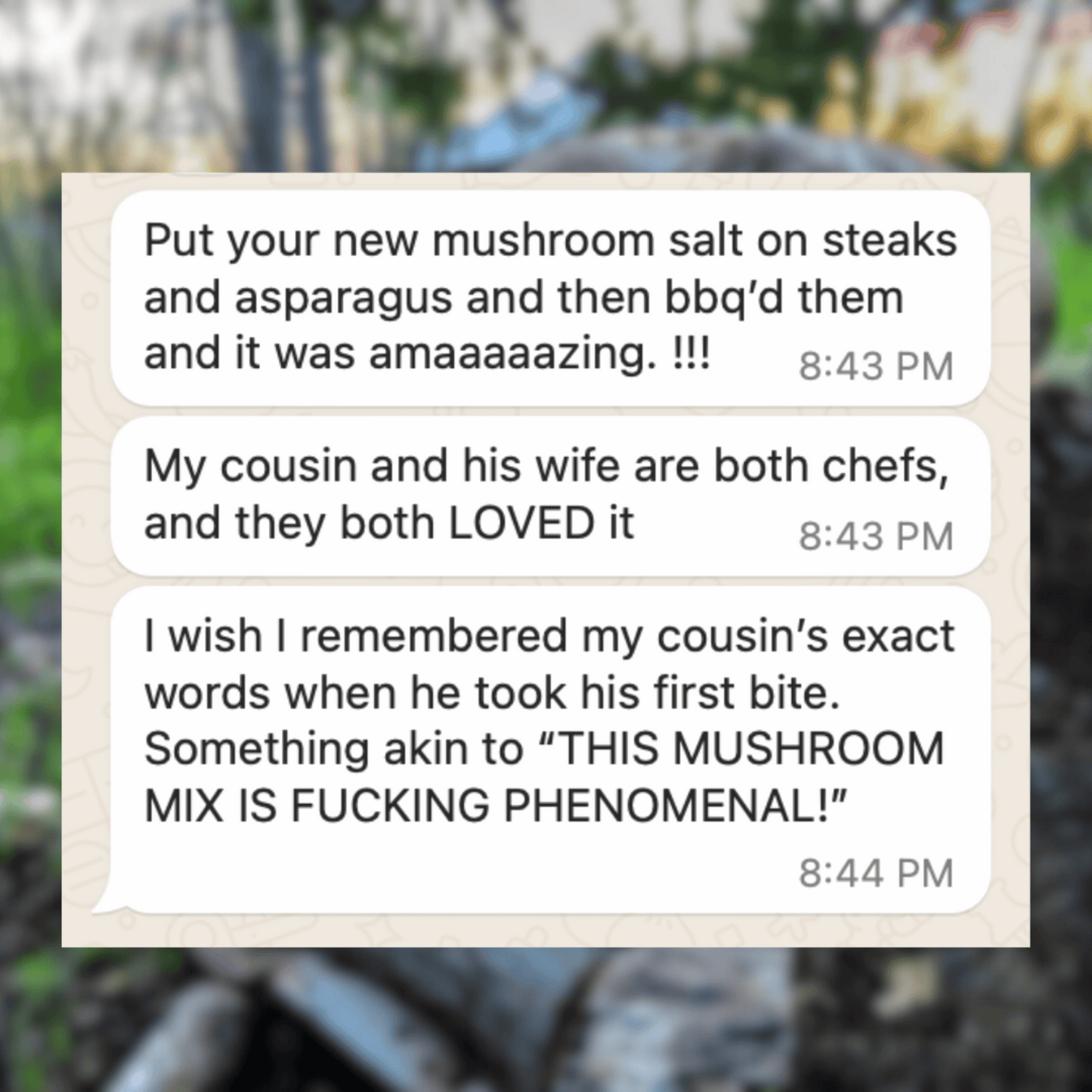 Sun-Dried Shiitake Salt