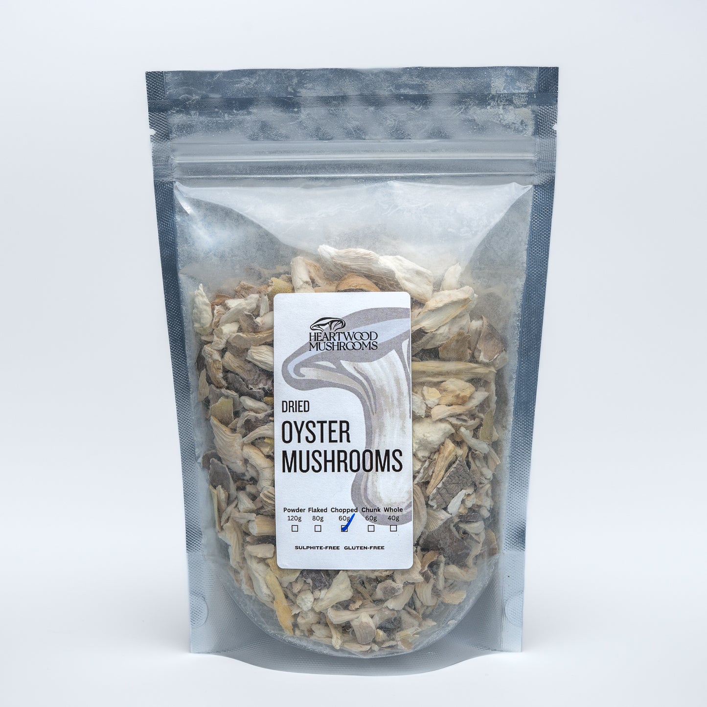 Oyster Mushroom Chopped