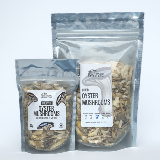 Oyster Mushroom Chopped