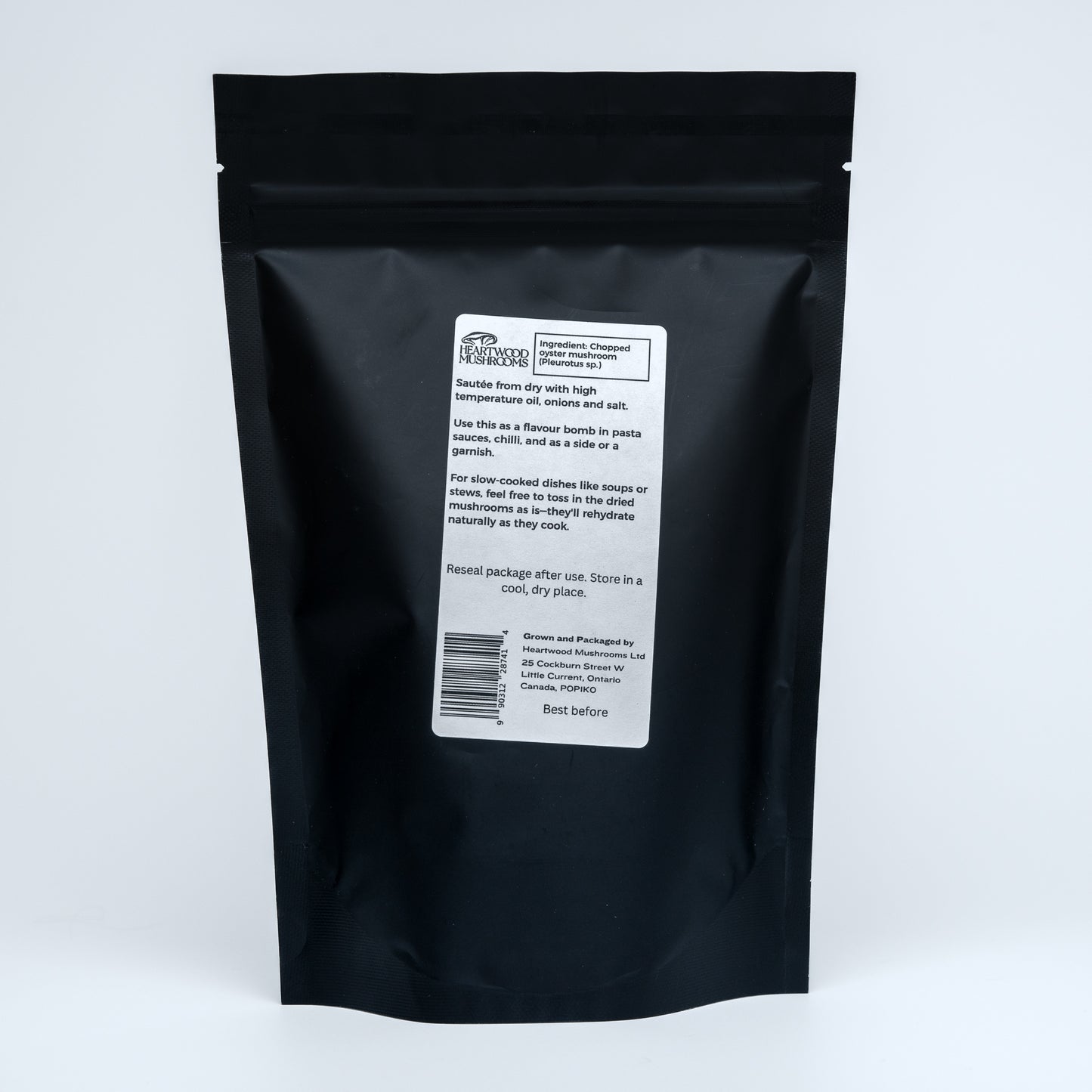 Oyster Mushroom Chopped