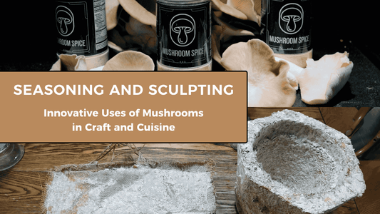 Seasoning and Sculpting: Innovative Uses of Mushrooms in Craft and Cuisine